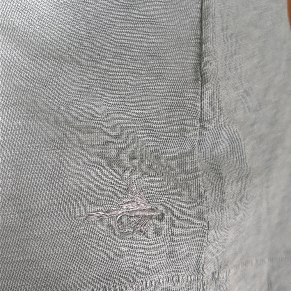 Orvis Sky Blue Long Sleeve Shirt women’s medium button up - Picture 4 of 6